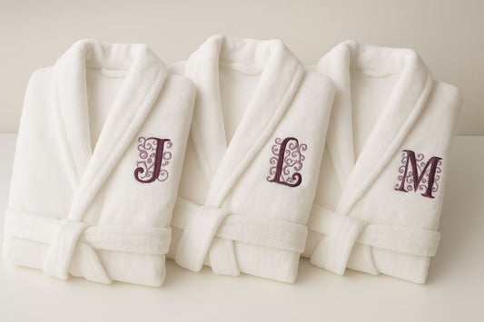 The Monogrammed Robe